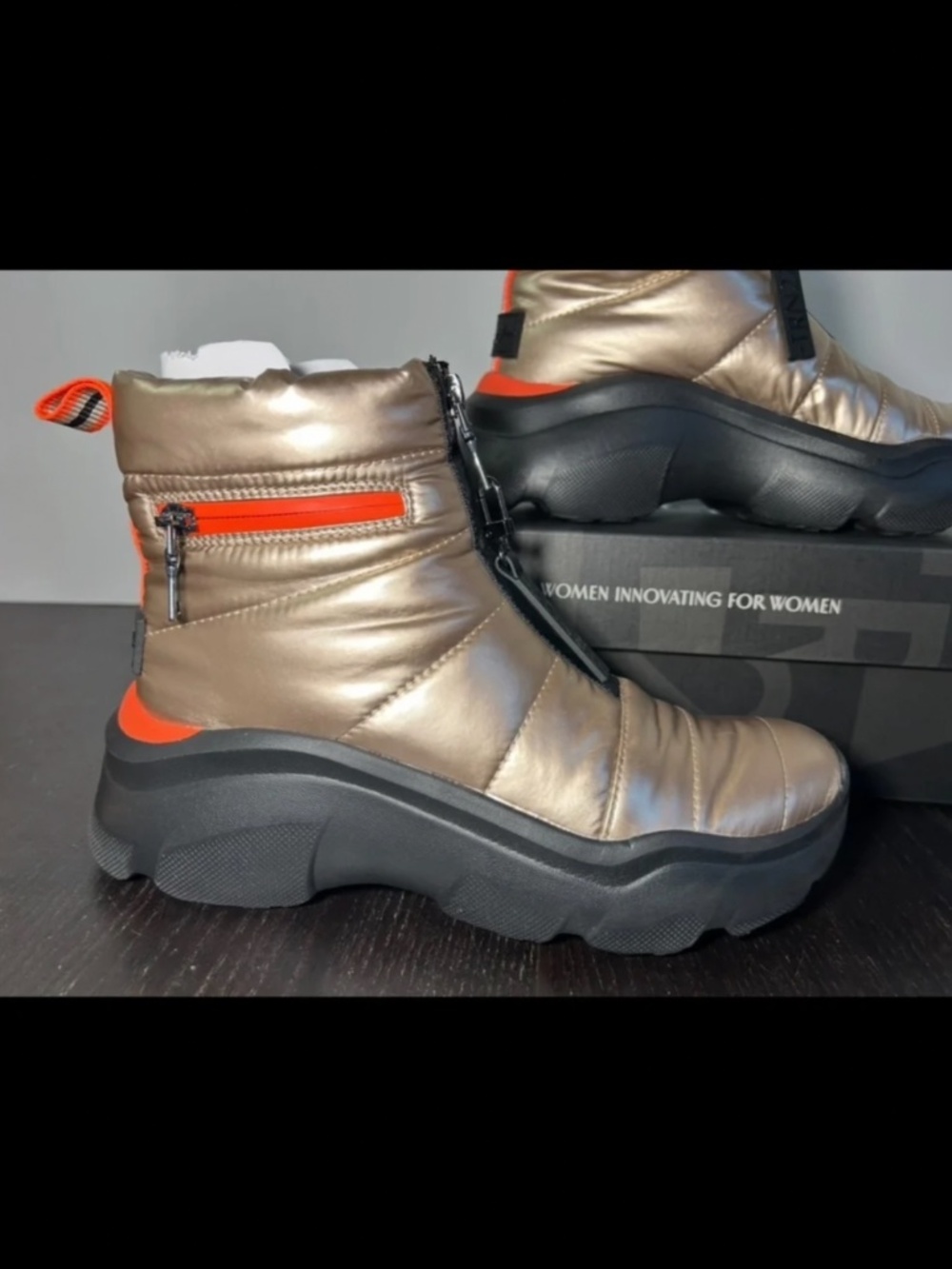 Naturalizer x Think Royln Shadow-Dancer Water Repellent Boots Cashmere Woman 8.5